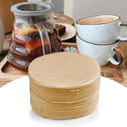 CEYAZYE 200 PCS Round Coffee Filter Paper, 56 mm Disposable Coffee Filters - Image 7