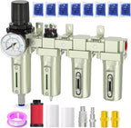 Industrial Grade 4-Stage Air Drying System, 1/2" NPT by BOGERDACK
