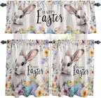 Happy Easter Kitchen Curtains Set 3 Piece by Unknown