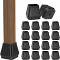 24PCS Square Chair Leg Floor Protectors