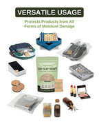 Micro-Pak Dri Clay Kraft, Highest Moisture Absorption Desiccant Packs, Silica - Image 8