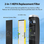 FLT5000 Filter-C True HEPA Replacement Filter - Image 3