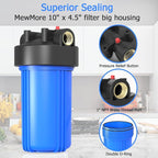 WHB10 Whole House Water Filter Housing, Fit 10"x4.5" Sediment etc Filters - Image 2