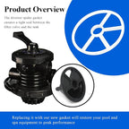 3 Pcs Diverter Spider Gasket Compatible - Image 4