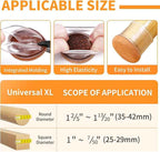 Ezprotekt 8 Pcs Extra Large Chair Leg Protectors