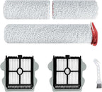 1 Set Main Brush + 2 PCS Filters + Cleaning Brush Replacement Parts Compatible by NUHFUFA