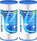 ICEPURE 50 Micron 10" x 4.5" Whole House Extra Coarse Pleated Sediment Filter by ICEPURE