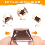 CHUNZEXI 32 Pack Chair Leg Floor Protectors