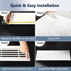 Air Vent Filter 20x100 Inch, Cut to Size Air Filter Material, Electrostatic - Image 6