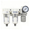 XingNEeng 3/8" NPT Compressed Air Filter Regulator Lubricator Combo, Water/Oil by Unknown