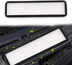 Air Intake HEPA Filter Air Intake Grille Cover Compatible by ONKENTET