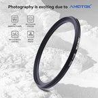 82mm Lens to 77mm Camera Lens Adapter, 82mm to 77mm Filter Step-Down Ring - Image 2