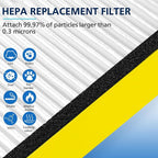 4 PACK FLT4825 HEPA Filter B Replacement - Image 8