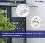 4 Inch Round Air Vent Covers, LouanXpert Stainless Steel Soffit Vent Covers - Image 6