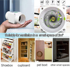 2 Inch Inline Duct Ventilation Fan HVAC Vent Blower 22 Cfm Quiet Ventilation - Image 4