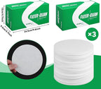 600 Pack Milk Filter Discs Quick Flow Non-gauze Small 4-9/16" Od Replacement - Image 2
