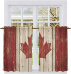 Canada Tier Curtains by Unknown