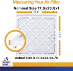 Filter King 17.5x23.5x1 Air Filter | 4-PACK | MERV 13 HVAC Pleated A/C Furnace - Image 2