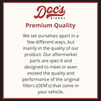Doc's Diesel Engine Air Filter 6-Pack DPA10660-6 | Compatible - Image 6