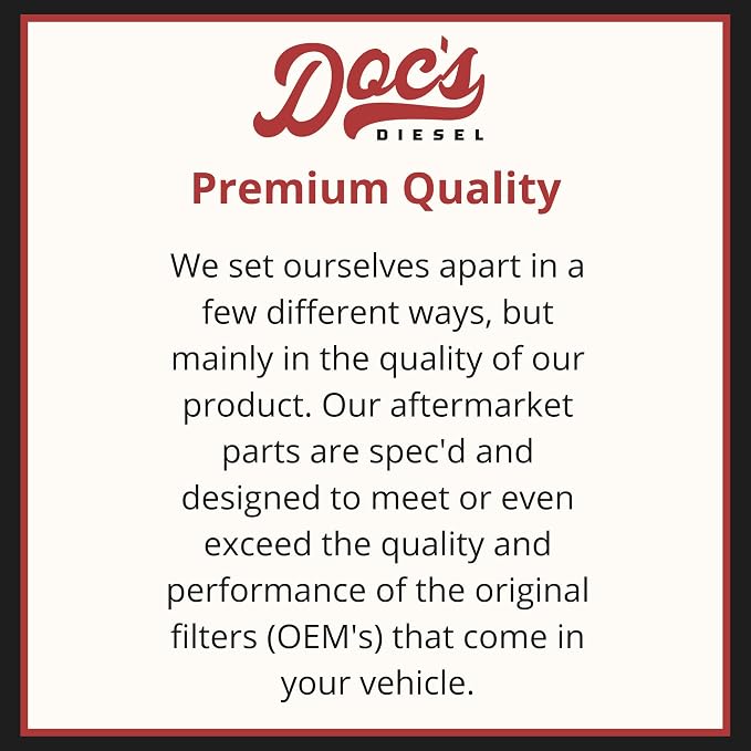 DOC'S DIESEL 6.6L Duramax Air Filter 2017-2019 | Replaces A3231C | 3 Pack | OEM - Image 6