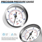 TAILONZ PNEUMATIC 1/4 Inch NPT Air Filter Pressure Regulator Combo Piggyback - Image 7