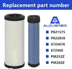 2 PCS P821575 & P822858 Outer Inner Air Filter Set - Image 2
