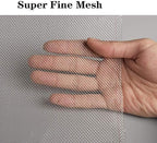 KISKIS 304 Stainless Steel Woven Wire Mesh, Wire Mesh Window Screen Mesh - Image 2
