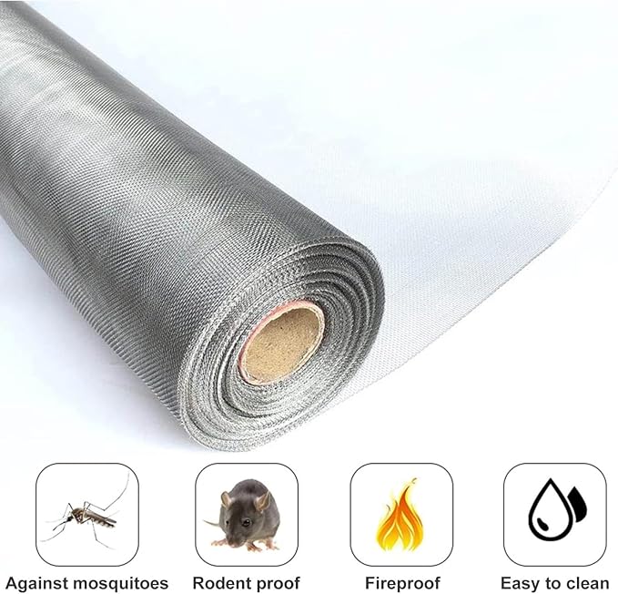 100 Mesh Metal Wire Cloth Stainless Steel, 304 Woven Screen Mesh Panel - Image 5