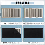 3 Pack Cut to Fit Carbon Pad Pre Filter Roll 16'' x 48'' - Image 4