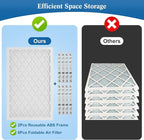 14x20x1 MERV 11 Air Filter, Quality AC/HVAC Furnace Filter，2 Reusable ABS Frame - Image 6