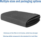 Cut to Fit Carbon Air Filter, Replacement Charcoal Filters, Carbon Pad Pre - Image 6
