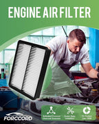 Cabin & Engine Air Filter Fit for Acura TLX 2021-2025 2026 L4 2.0L, Honda - Image 2