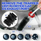 Holikme 40 Feet Dryer Vent Cleaner Kit, Flexible Lint Brush - Image 4
