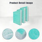 Spray Booth Air Filter Fiberglass Exhaust Green - Image 2