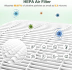 2 PACK TP04 HP04 DP04 Replacement Hepa Filter - Image 6