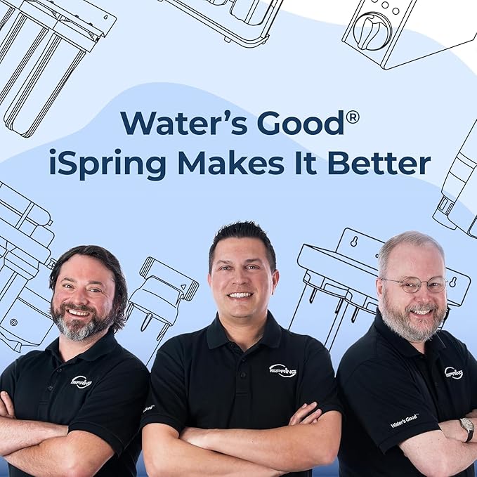 iSpring WGB21BM+AHPF12MNPT16X2 2-Stage Whole House Water Filtration System w/ - Image 7