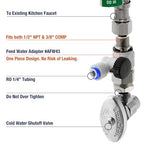 iSpring RCC7P-AK, 6-Stage Reverse Osmosis System Under Sink Alkaline Water - Image 8