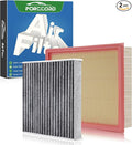 Cabin & Engine Air Filter Fit for Nissan Pathfinder 3.5L 2022-2025 2026 by Forccord