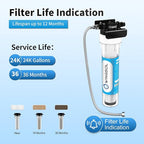 Under Sink Water Filter System, NSF/ANSI 42&53 Improve Taste, EZ Change Life - Image 7