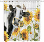 Retro Farmhouse Floral Living Room Curtains 84 Inch Length, Window Curtains Tab by Unknown