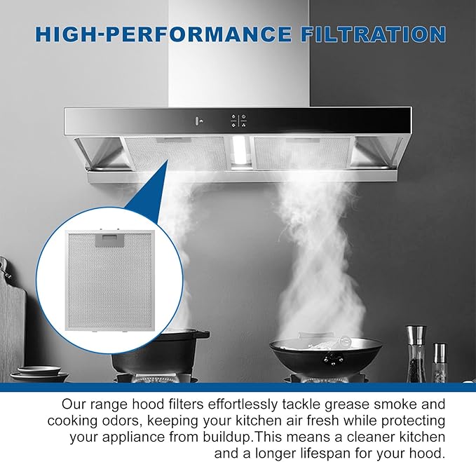 12" X 10.5" W10169961A Range Hood Filter Replacement by ENKTIK Fit - Image 6