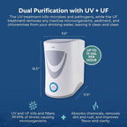 AMI Sola Pure, Under-The-Counter UV Water Purifier, Water Filter - Image 3