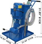 220V Filtering Machine Portable Hydraulic Oil Filter Cart Single Cylinder - Image 2