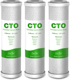 SimPure 5 Micron 10" x 2.5" Whole House Carbon Sediment Water Filter Cartridge by SimPure_Water
