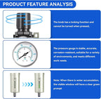 1/2" NPT Industrial Grade 4 Stage Air-Dryer-for-Compressor, - Image 5