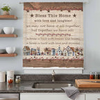 Farmhouse Sheer Curtains 96 Inch Length Brown Country Star Berry Vintage Wood - Image 8