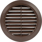 Brown 4" Inch Round Ventilation Grille by Unknown