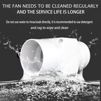 14W 2.3Inches Duct Inline Fan 60mm Mini Intake Fume Extractor Low Noise 57CFM - Image 5