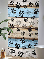 Sheer Curtains 108 Inches Long, Vintage Farmhouse Rustic Wooden Grain Privacy - Image 4