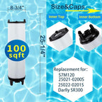 S7M120 System 3 Inner Pool Filter Compatible - Image 2